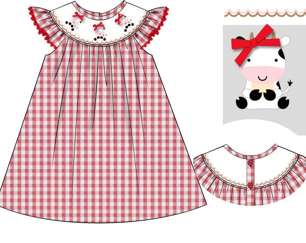 Farm Days Cow Dress