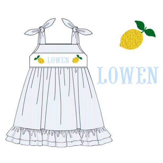 Lemon Dress Preorder